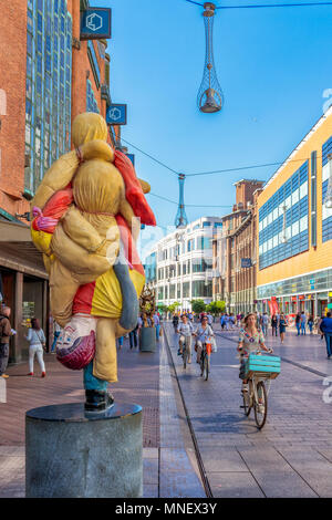 Den Haag, Niederlande - 06.Mai 2018: Blick auf Den Haag City Centre Stockfoto