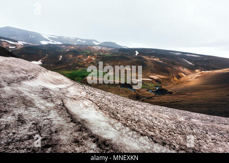 Typische Island Landschaft Stockfoto