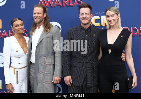 Der 53 Akademie der Country Music Awards im MGM Grand Garden Arena in Las Vegas Sonntag, 15 April, 2018 Mit: Florida Georgia, Wo: Las Vegas, Nevada, United States Wenn: 15 Apr 2018 Credit: Judy Eddy/WENN.com Stockfoto