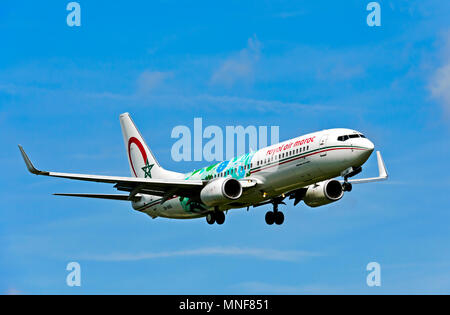 Royal Air Maroc, Boeing 737-800, CN - RGG, Marokko Stockfoto