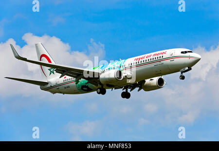 Royal Air Maroc, Boeing 737-800, CN - RGG, Marokko Stockfoto