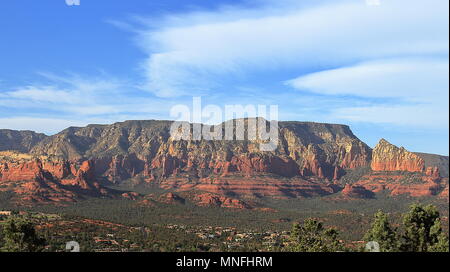 Mesa von Sedona Airport übersehen, Arizona, USA Stockfoto