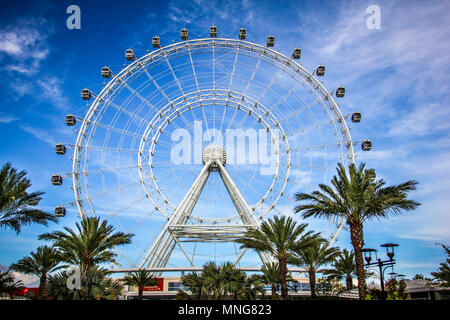 Das Rad im Icon Park in Orlando, Florida Stockfoto