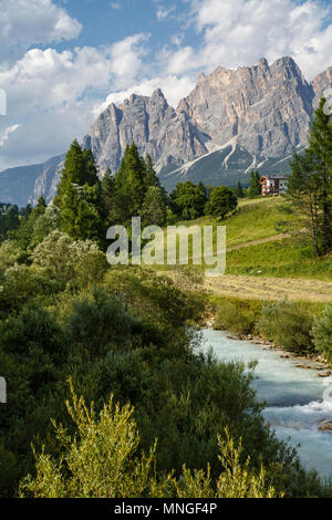 Die Dolomiten in Cortina d'Ampezzo, Italien Stockfoto