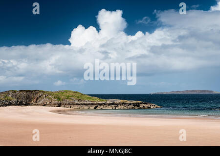 Der Strand von Gairloch Highland, Ross und Cromarty, Schottland Stockfoto