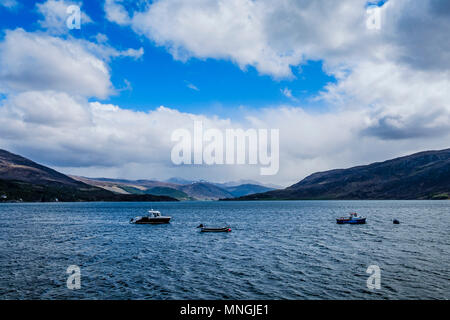 Loch Broom Ullapool, Schottland, Großbritannien Stockfoto