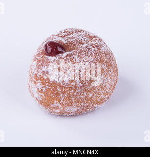 Donut oder leckere Krapfen auf einem Hintergrund Stockfoto