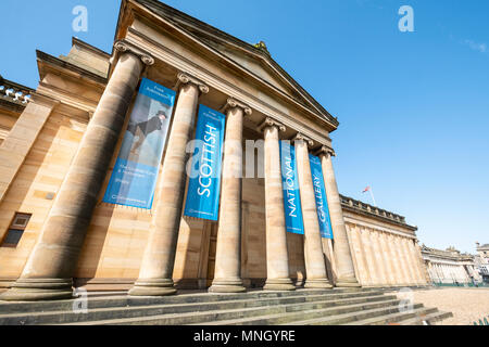 Äußere des Scottish National Gallery, Art Museum, auf dem Damm in Edinburgh, Schottland, Vereinigtes Königreich, UK. Stockfoto