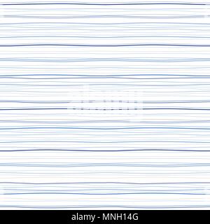 Wellenförmige Hintergrund. Zusammenfassung nahtlose Muster. Marine Thema. Blauen Hintergrund. Endlose Textur. Kann für Tapeten verwendet werden, musterfüllungen, Webseite backgro Stock Vektor