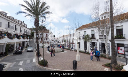 Mijas Pueblo, Spanien Stockfoto