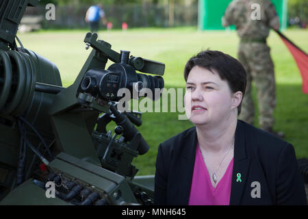 Edinburgh, Schottland. UK. 17. Mai 2018. Liebe ABF die Soldaten mit Ruth Davidson beginnt die jährliche Charity Golf Konkurrenz an duddingston Golfplatz. Edinburgh. Pako Mera/Alamy leben Nachrichten Stockfoto