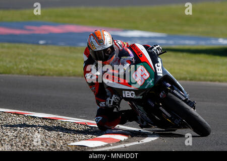 Portrush, Nordirland. 17 Mai, 2018. Internationale North West 200 Motorrad Rennen, Donnerstag Racing; Jeremy McWilliams Credit: Aktion plus Sport/Alamy leben Nachrichten Stockfoto