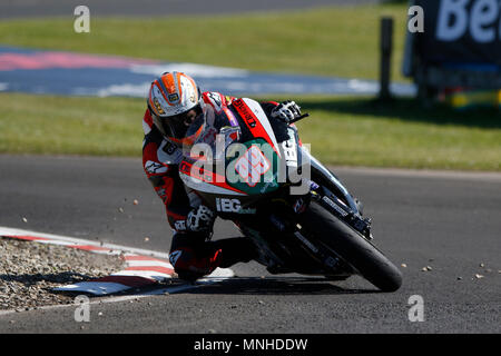 Portrush, Nordirland. 17 Mai, 2018. Internationale North West 200 Motorrad Rennen, Donnerstag Racing; Jeremy McWilliams Credit: Aktion plus Sport/Alamy leben Nachrichten Stockfoto