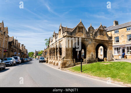 Old Market House in Chipping Campden, Cotswolds, England, UK. Stockfoto