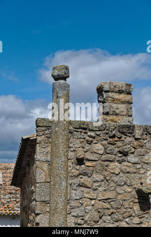 Monsanto Straßen des Dorfes in Castelo Branco, Portugal Stockfoto