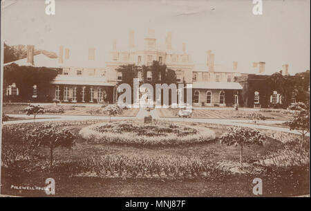 Pylewell Park House, Lymington, Hampshire, England Stockfoto