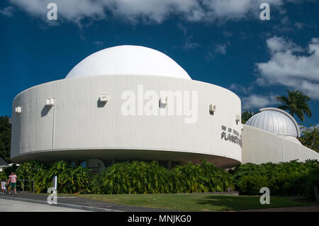 Sir Thomas Brisbane Planetarium am Mt. Coot-tha-botanischen Gärten, Brisbane, Queensland, Australien Stockfoto