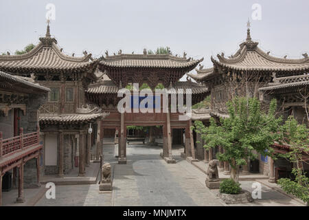 Die shanxi Gilde an Dafo Tempel, dating von 1100, Zhangye, Gansu, China Stockfoto