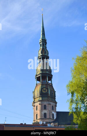 Turm in Riga Stockfoto