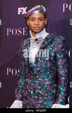 Ryan Jamaal Swain besucht FX Pose Premiere im Hammerstein Ballroom (Foto von Lev Radin/Pacific Press) Stockfoto