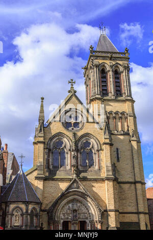 England, Yorkshire, Ogleforth, York. St. Wilfrid's Katholische Kirche. Stockfoto