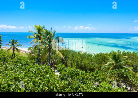 Bahia Honda State Park - Calusa Beach, Florida Keys - tropische Küste mit paradiesischen Stränden - USA Stockfoto
