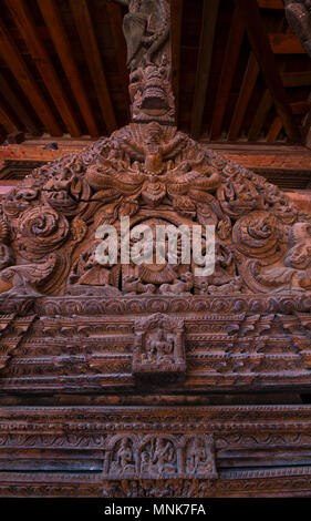 Durbar Marg, Patan, Lalitpur Metropolitan City, Tal von Kathmandu, Nepal, Asien, Unesco Weltkulturerbe Stockfoto