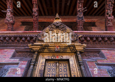 Durbar Marg, Patan, Lalitpur Metropolitan City, Tal von Kathmandu, Nepal, Asien, Unesco Weltkulturerbe Stockfoto