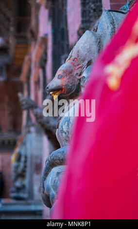 Durbar Marg, Patan, Lalitpur Metropolitan City, Tal von Kathmandu, Nepal, Asien, Unesco Weltkulturerbe Stockfoto