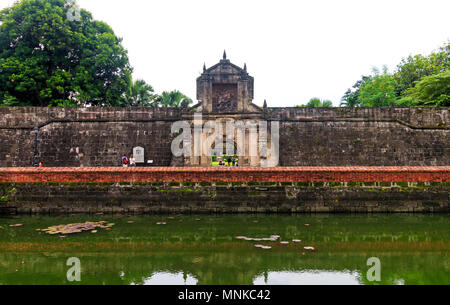 Fort Santiago, Manila, Philippinen, 19. August 2017 - Fort Santiago in Manila, Philippinen Stockfoto