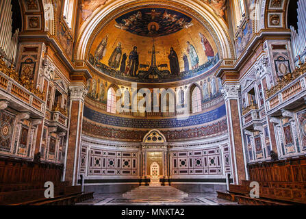 Archbasilika von San Giovanni in Laterano, Rom, Italien Stockfoto