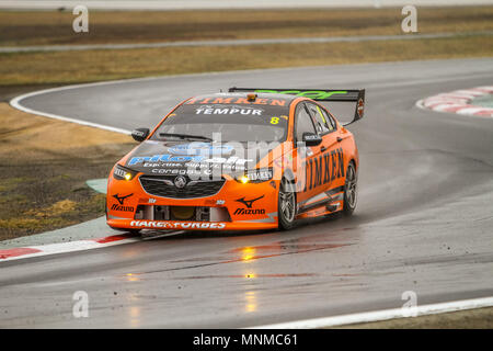 Winton SuperSprint, Winton, Victoria, Australien, 18. Mai 2018. Praxis - Nr. 8 Nick Percat Racing für Brad Jones Racing fährt sein Holden Commodore ZB Credit: Brett Keating/Alamy leben Nachrichten Stockfoto