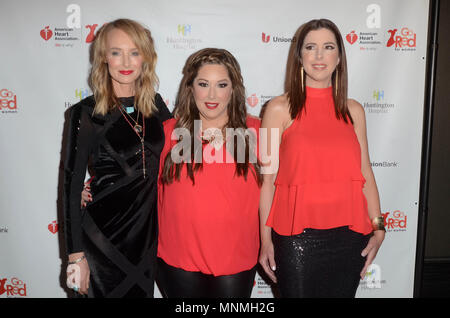 Hollywood, Ca. 17 Mai, 2018. Das chynna Phillips, Carnie Wilson und Wendy Wilson am 3. jährlichen der American Heart Association die Red Rock Musik profitieren im Avalon in Hollywood, Kalifornien am 17. Mai 2018. Quelle: David Edwards Medien Punch/Alamy leben Nachrichten Stockfoto