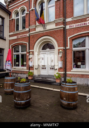 Altes Rathaus in Lillo, Antwerpen, Belgien Stockfoto