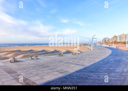 Strand von Scheveningen in den Niederlanden Stockfoto