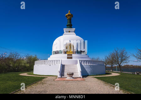 Frieden Pagode in Wien, Österreich Stockfoto