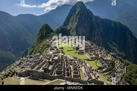 Machu Picchu panorama Stockfoto