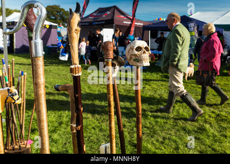 Anzeige der Stöcke an Stokesley zeigen, North Yorkshire, England, Großbritannien Stockfoto