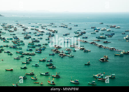 Die längste Seilbahn, Insel Phu Quoc in Vietnam. Stockfoto