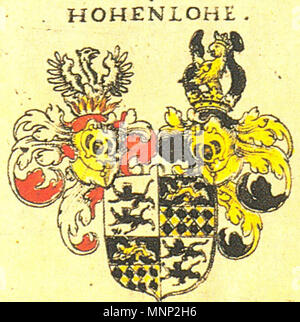 . Johann Siebmacher Wappenbuch: Neue Grafen Hohenlohe. 1605. Johann Siebmacher (1561-) Alternative Namen Johann Ambrosius Siebmacher, Johann Sibmacher, Johann Syber Beschreibung deutscher Maler, Radierer und Kupferstecher Datum der Geburt / Tod ca. 1561 vom 23. März 1611/ 1611 Ort der Geburt / Todes Nürnberg Nürnberg Authority control: Q 74965 VIAF: 56733639 ISNI: 0000 0001 1838 8099 50027224 LCCN: n GND: 119546655 91661 SELIBR: WorldCat 1117 Siebmacher 014-Hohenlohe Stockfoto