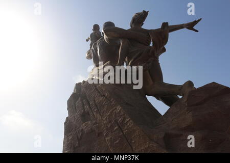 Sehenswürdigkeiten von Dakar. Stockfoto