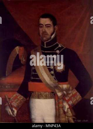 . Español: Retrato de Pablo Morillo (1775-1837), Teniente General del Ejército Español English: Portrait von Pablo Morillo, General der Spanischen Armee. ca. 1815. 952 Pablo Morillo y Morillo Stockfoto