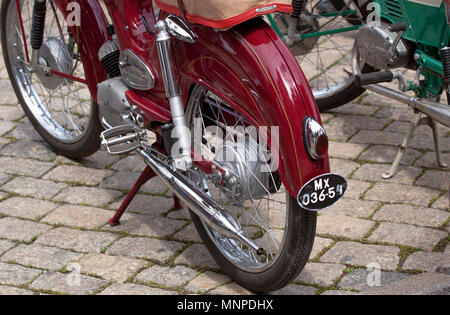 Sofia, Bulgarien - 19. Mai 2018: Retro alten retro oder retro Autos und Motorräder Credit: Emil Djumailiev djumandji/Alamy leben Nachrichten Stockfoto