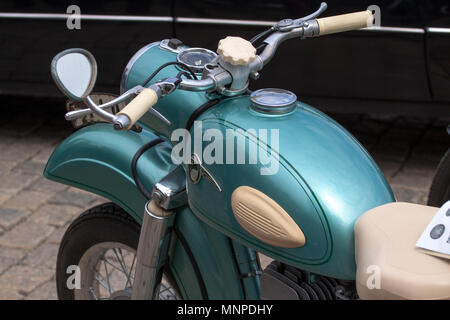 Sofia, Bulgarien - 19. Mai 2018: Retro alten retro oder retro Autos und Motorräder Credit: Emil Djumailiev djumandji/Alamy leben Nachrichten Stockfoto