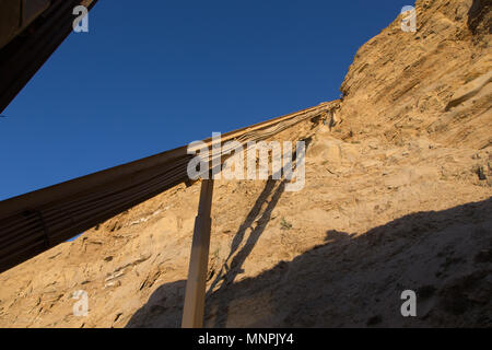 Der Pavillon Haus, schwarzen Strand, La Jolla, Ca. Auch als Pilz Haus, die Dale Naegle - Home auf Schwarzen Strand ist von Buzz Woolley Besitz bekannt. Stockfoto