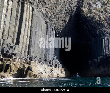 Fingal's Cave, Staffa, Schottland Stockfoto