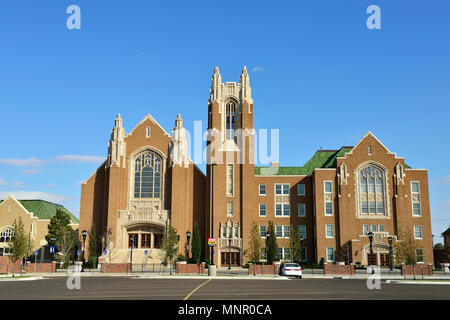 Methodistische Kirche auf der Route 66, Amarillo, Texas, USA Stockfoto