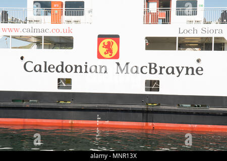 Caledonian MacBrayne calmac Fähre Loch Siora Stockfoto