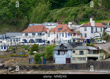 Cary Arme & Spa, Babbacombe Beach, Devonshire. Stockfoto