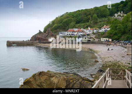 Cary Arme & Spa, Babbacombe Beach, Devonshire. Stockfoto